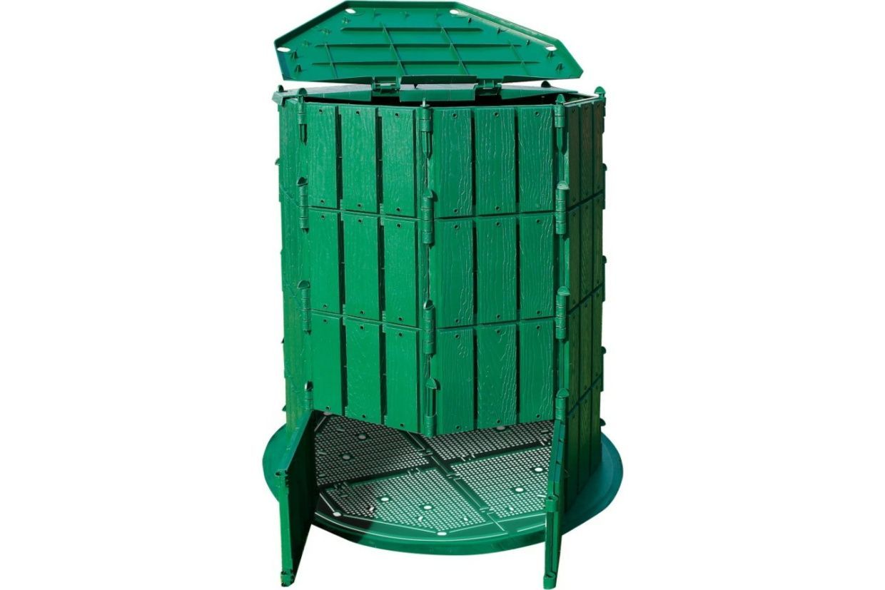 Компостер с крышкой и дном 800л