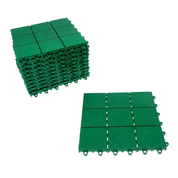 Напольное покрытие "Модуль", 30х30, зеленый