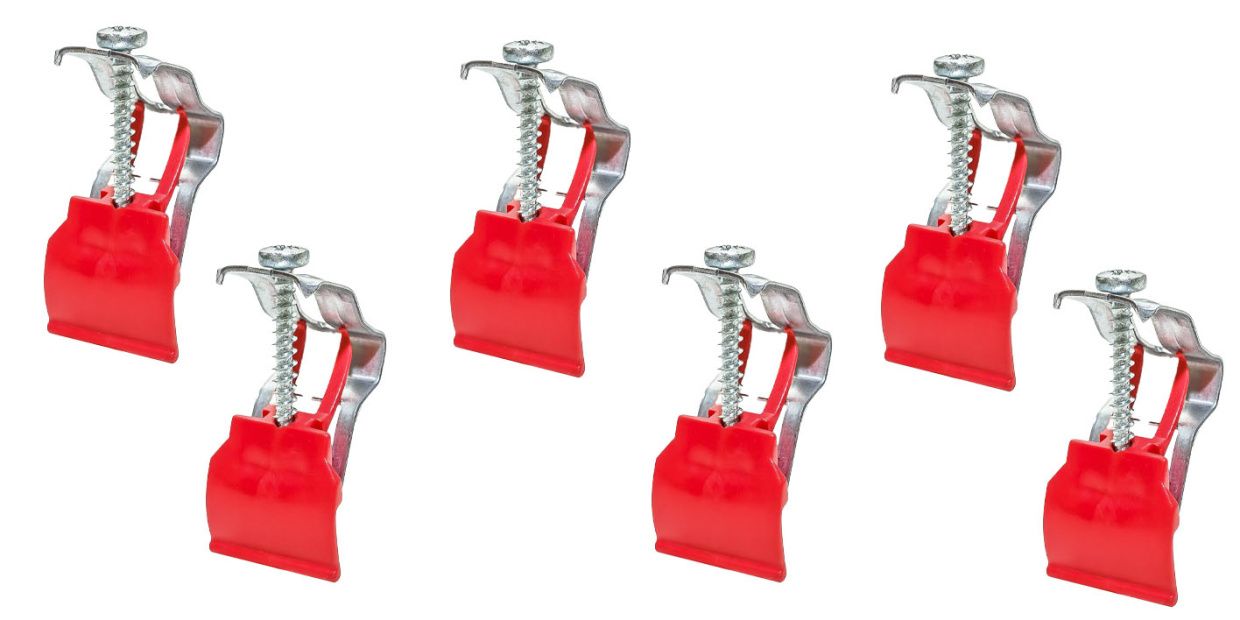 Крепление для врезной мойки к столешнице (упаковка 6шт)