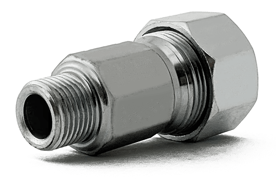Муфта обжимная 1/2"(Ду 15) наружная резьба, для трубы с диаметром Дн 19,7мм-21,8мм ДТРД