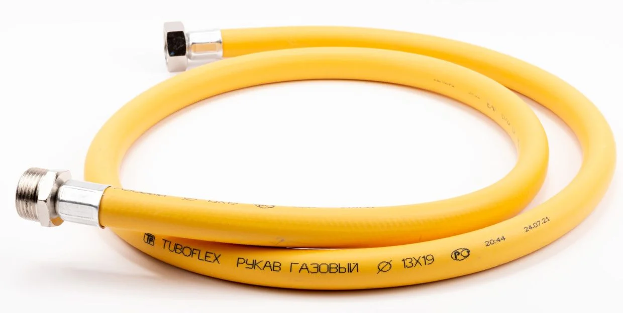 Подводка для газа ПВХ 3/4" Г/Ш 1,8м (50 шт) Tuboflex