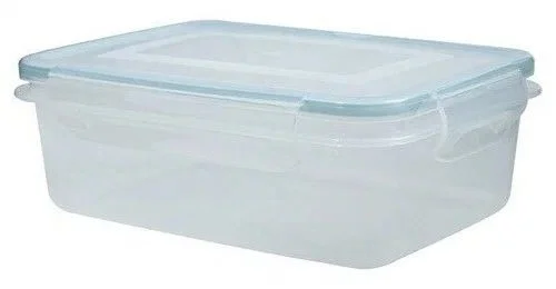 Контейнер с сеткой "ЭКСТРА ЛОК" LIGHT S 0,75л (голубой)